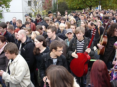 Demo über den Campus am 15.10.2008